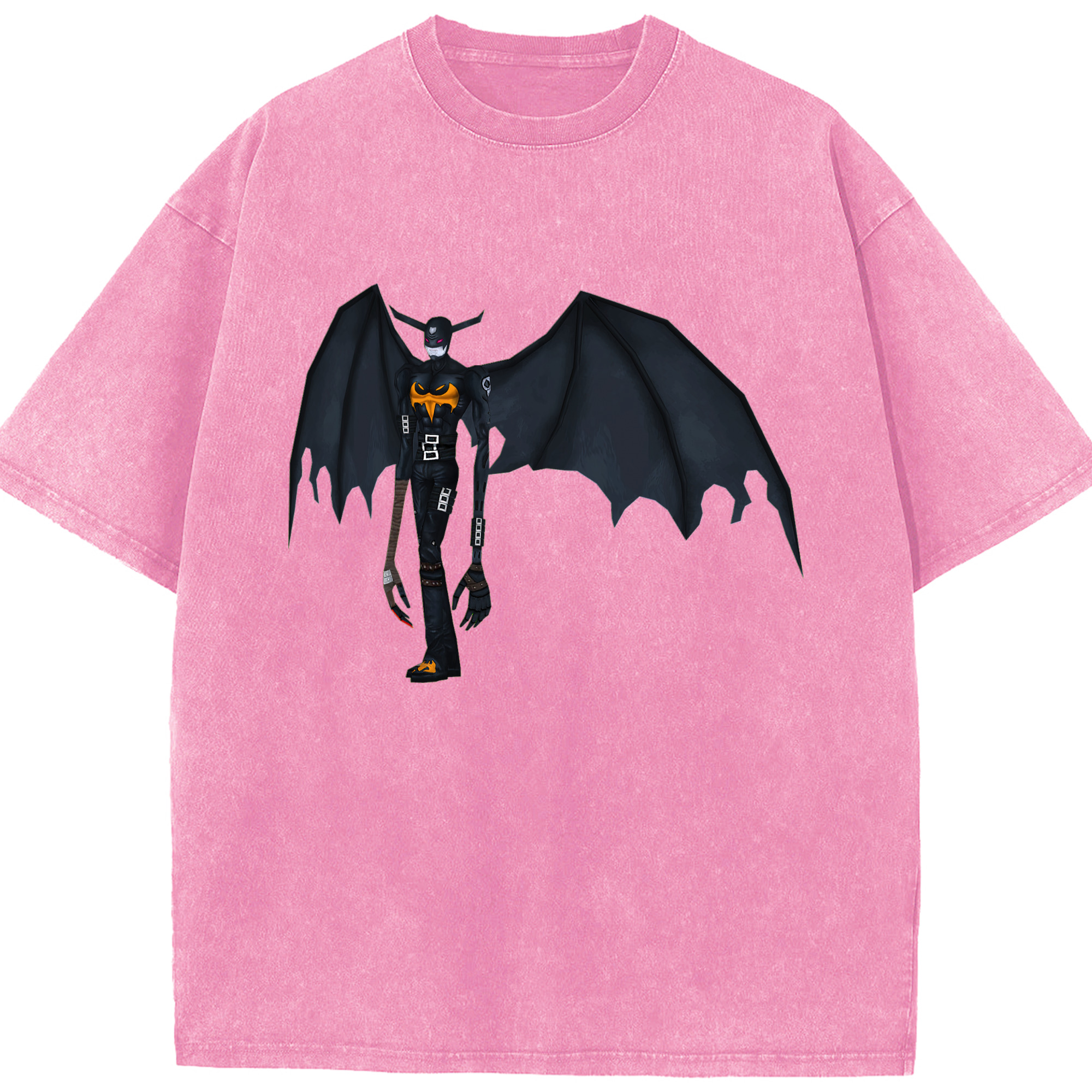 （画像用） Digimon デジタルモンスター/デジモン 綿100% ヴィンテージ風 半袖Tシャツ（フロントプリント）